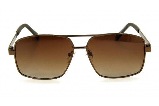 Óculos de Sol Metal Masculino Bronze - P5008B