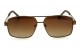 Óculos de Sol Metal Masculino Bronze - P5008B