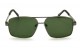 Óculos de Sol Metal Masculino Grafite Lt Verde  - P5008GV