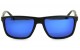 Óculos de Sol Polarizado Acetato Masculino Preto Lt Azul - P8852PA
