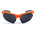 Óculos de Sol Acetato Esportivo Unissex Laranja c/ Azul - SPD2268LA