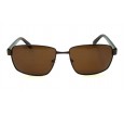 Óculos de Sol Metal Masculino Bronze - SSJ0104B