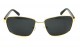 Óculos de Sol Metal Masculino Dourado Lt Preto - SSJ0104DP