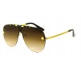 Óculos de Sol Premium Metal Unissex Dourado  - T9040DM