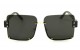 Óculos de Sol Metal Feminino Preto  - T9074P