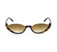 Óculos de Sol Acetato Estampado Lt Marrom Degrade - W68273EMD