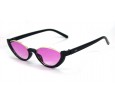 Óculos de Sol Acetato Preto Lr Lilas - W68273PL