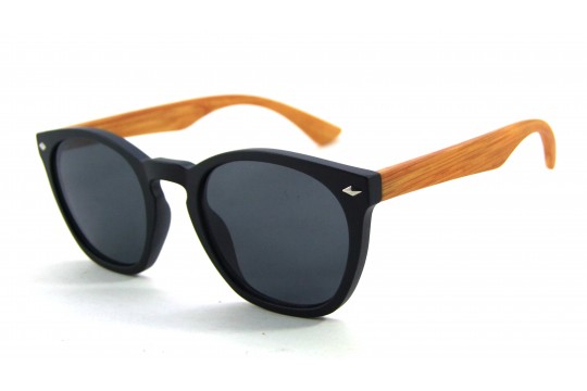 Óculos de Sol Acetato Unissex Preto Fosco - ZS1067PF