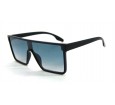 Óculos de Sol Acetato Unissex Preto Fosco Lt Azul - ZS1096PFA