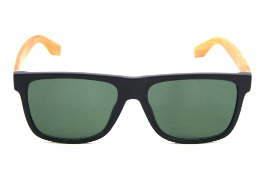 Óculos de Sol Acetato Masculino Preto Fosco Lt Verde - ZS1099PFV