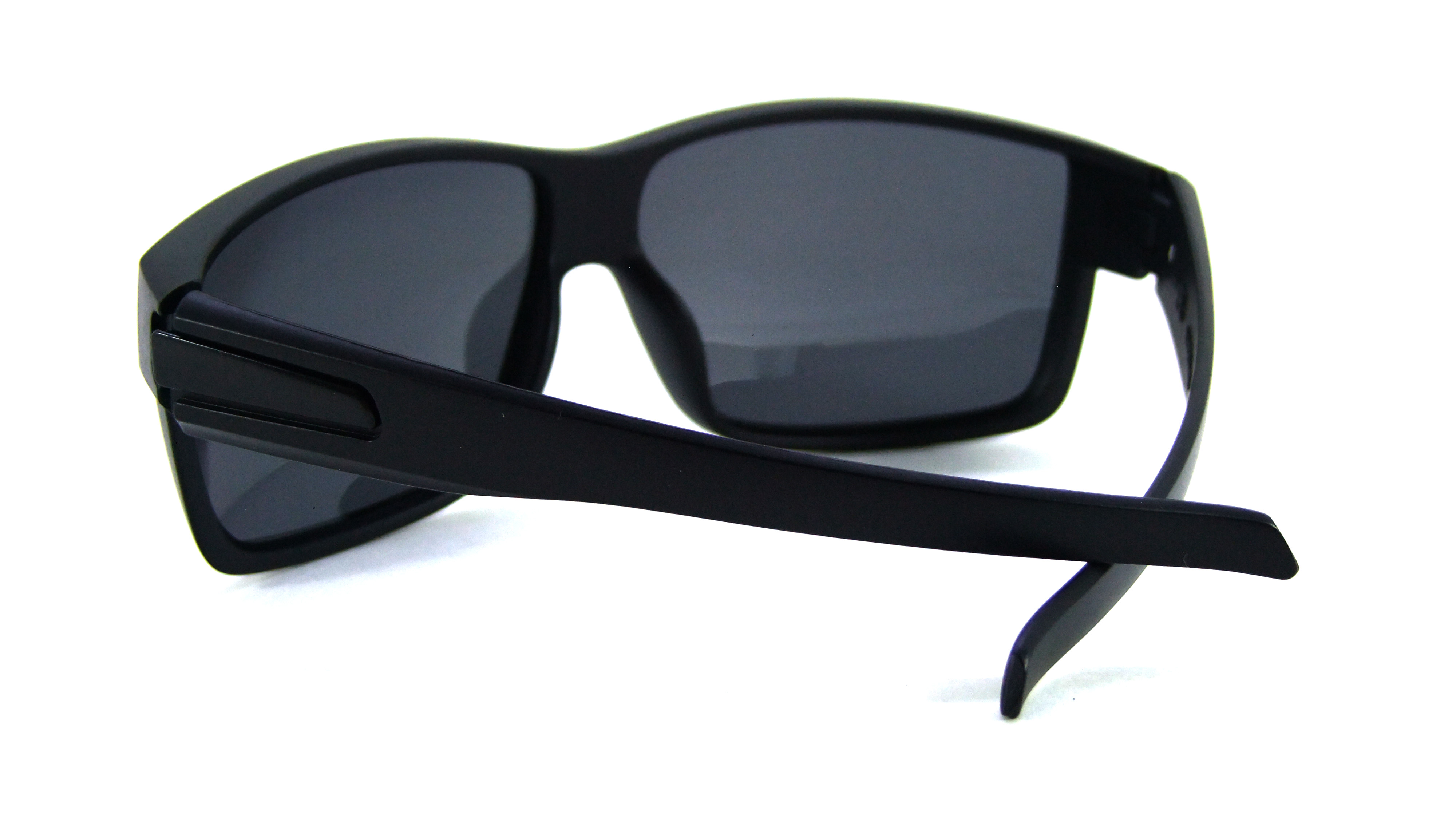 Óculos de Sol Acetato Esportivo Masculino Preto Fosco - 2342PF